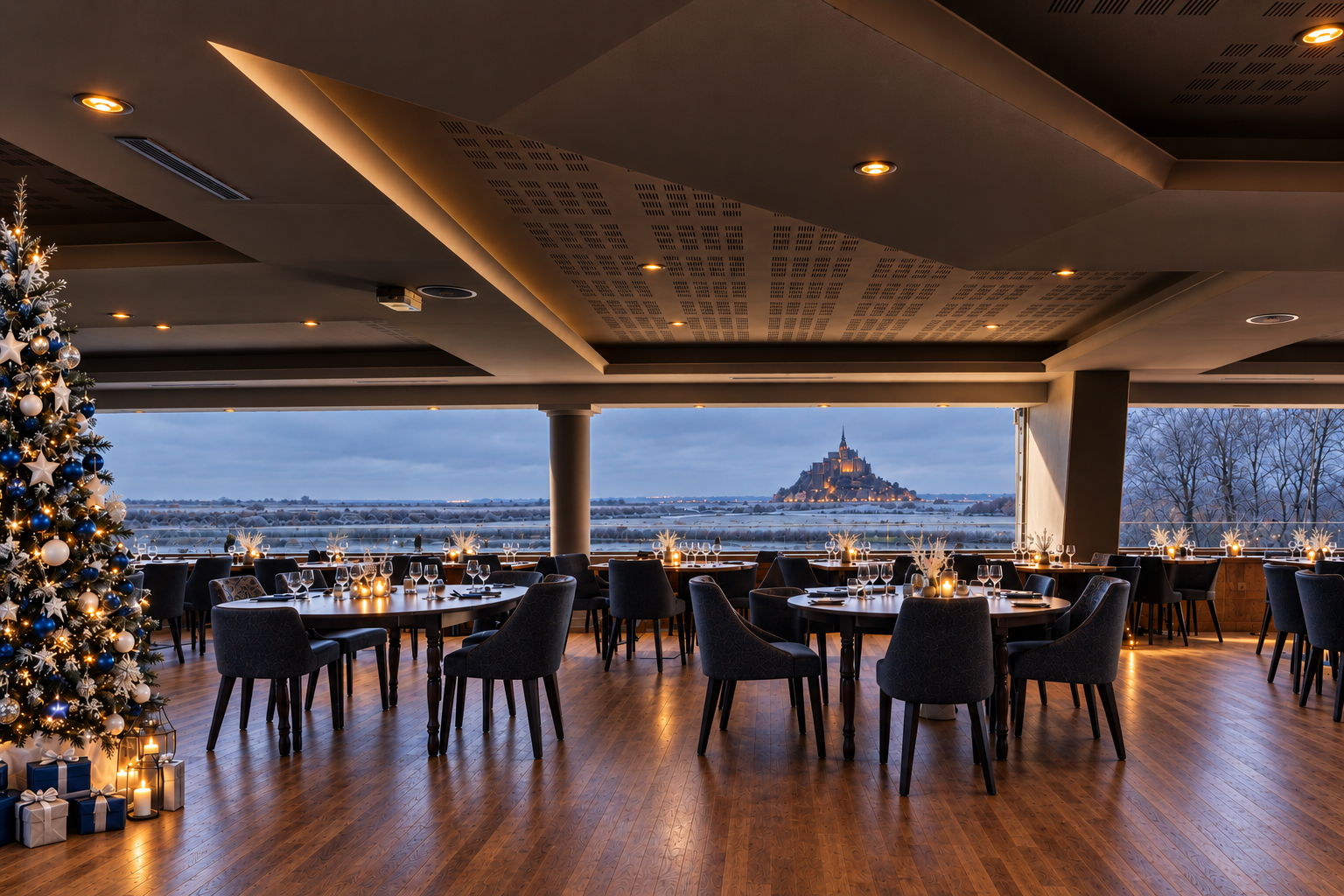Vue mont Relais Saint Michel - Noël